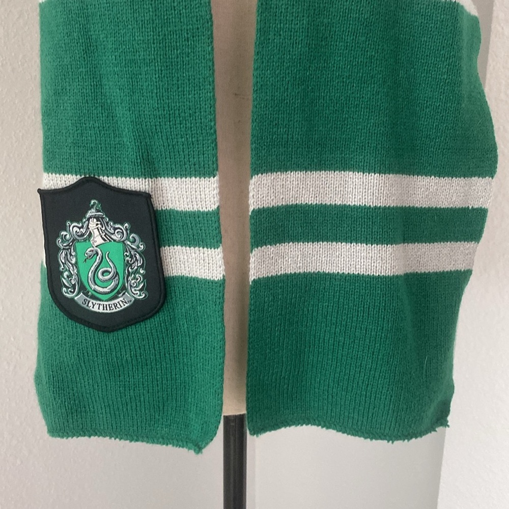 Adult And Kids Harry Potter Slytherin Halloween Costume Scarf - Picture 4 of 9